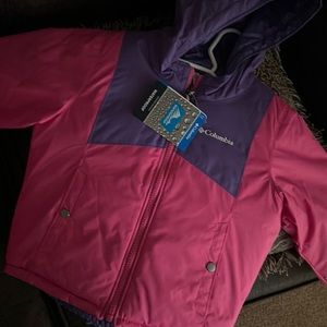 Pink and Purple Toddler girl Snow suit size 3t